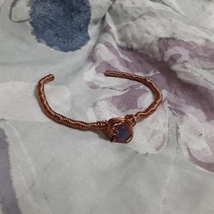 Hand made amethyst bracelet Wiccan jewelry